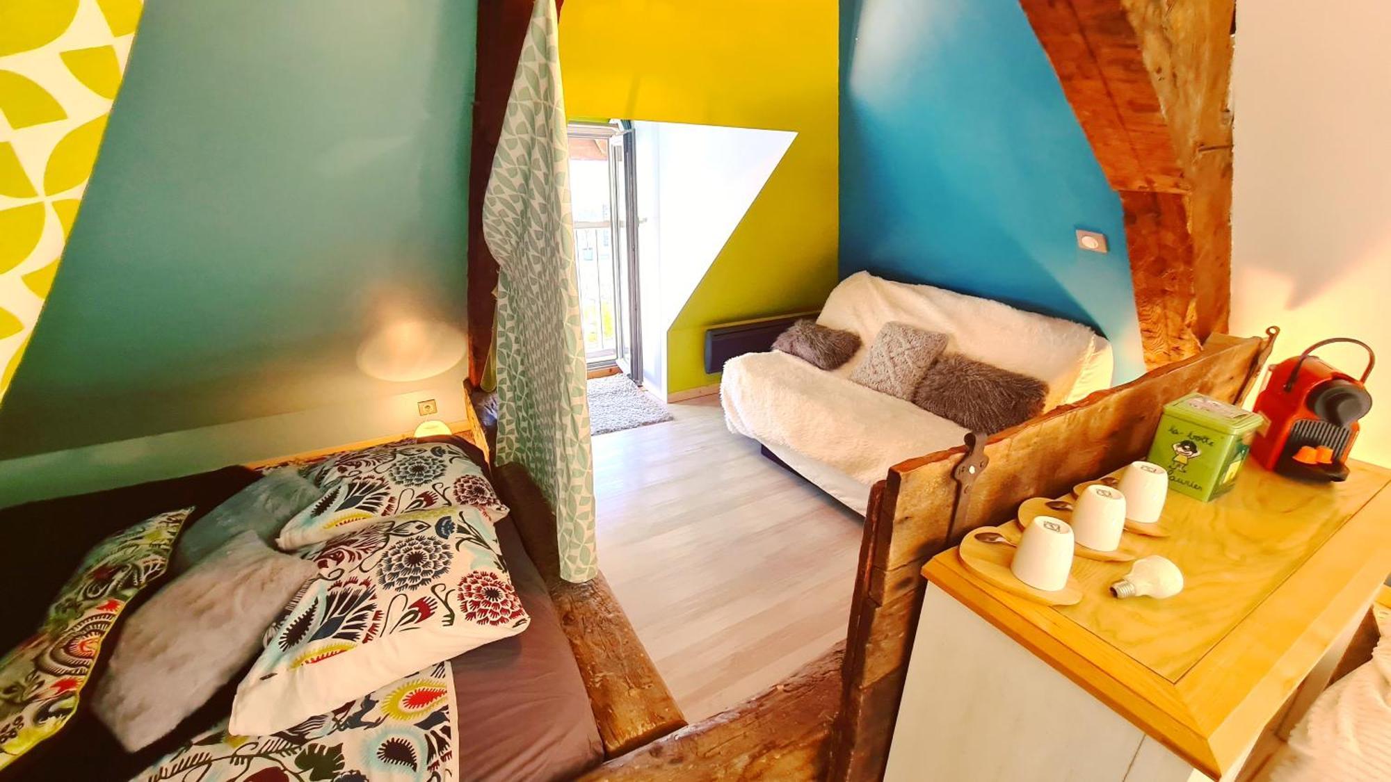 Le Doux Nid Bed & Breakfast ชานาซ ภายนอก รูปภาพ